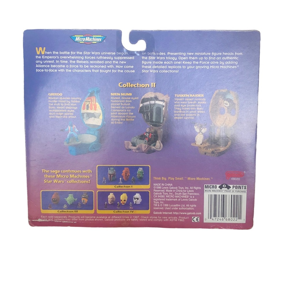 Micro Machines Star Wars Heads Collection 2 - Picture 9 of 10
